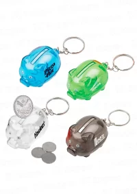 Llavero Alcancía Plástico Chanchito