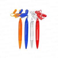 Lapicero de Plástico con colgante giratorio