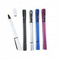 Lapicero de Plástico con resaltador