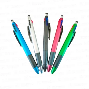 Lapicero de Plástico con 3 cargas