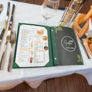 cartas para restaurante