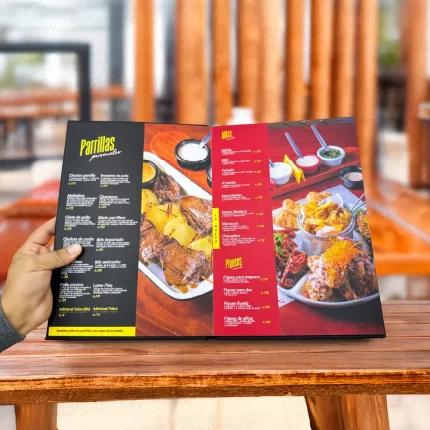cartas para restaurante