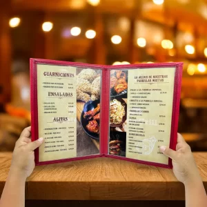 cartas para restaurante