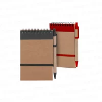 libreta con lapicero