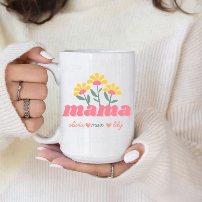 taza blanca de 15 onzas